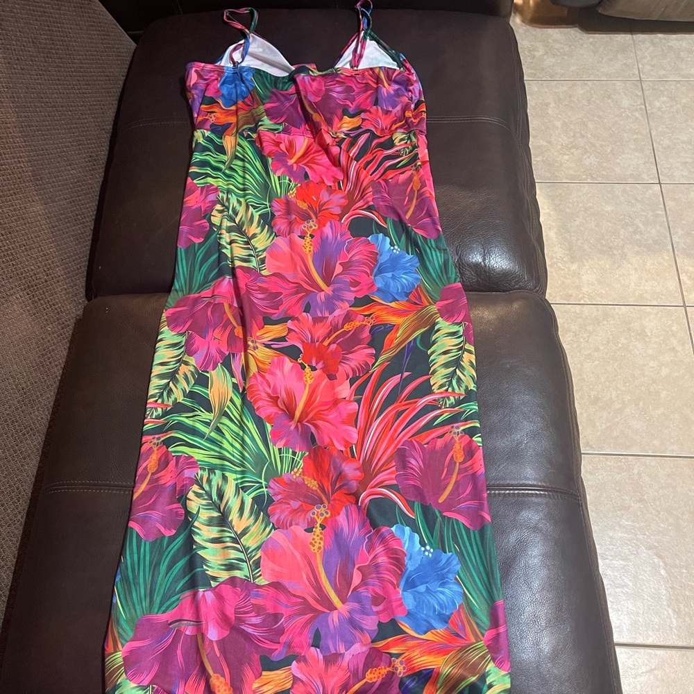 SHEIN Colorful Floral Dress